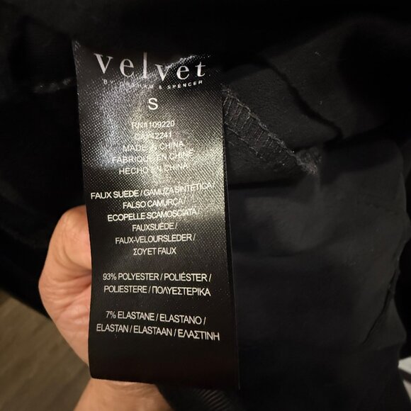 Velvet By Graham & Spencer Black Military-Style Jacket With Decorative Button A - Picture 4 of 7